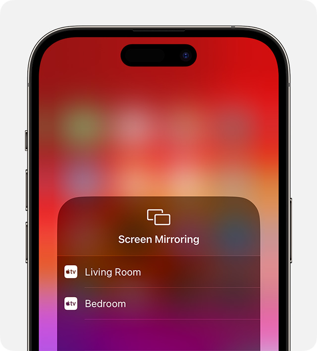 AirPlay Screen Mirroring on iOS
