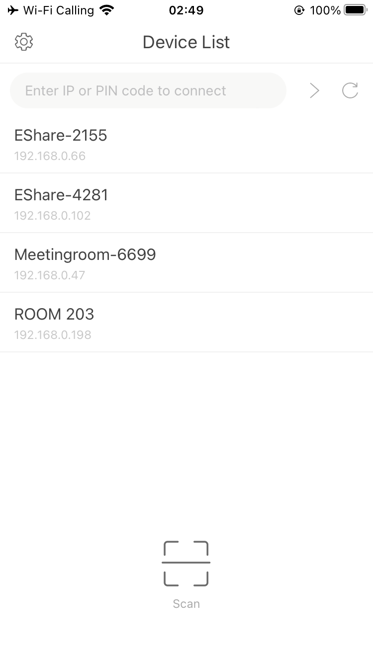 Mobile Connection Methods