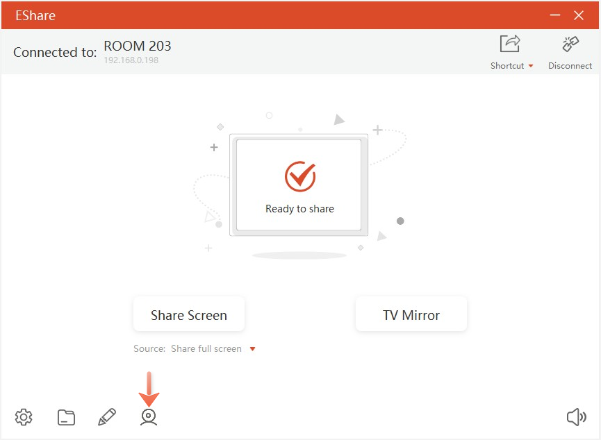 EShare Sender BYOM feature
