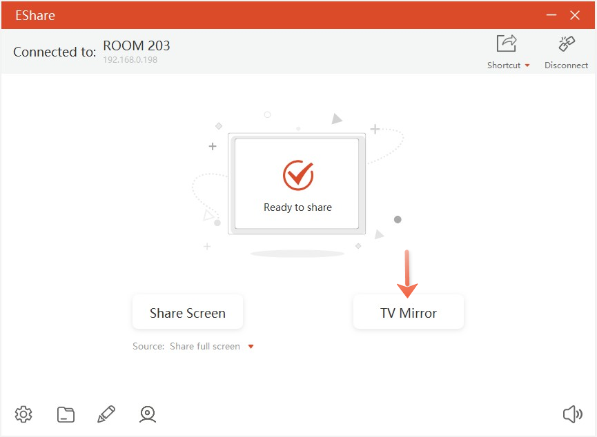 Reverse Mirroring and Annotation